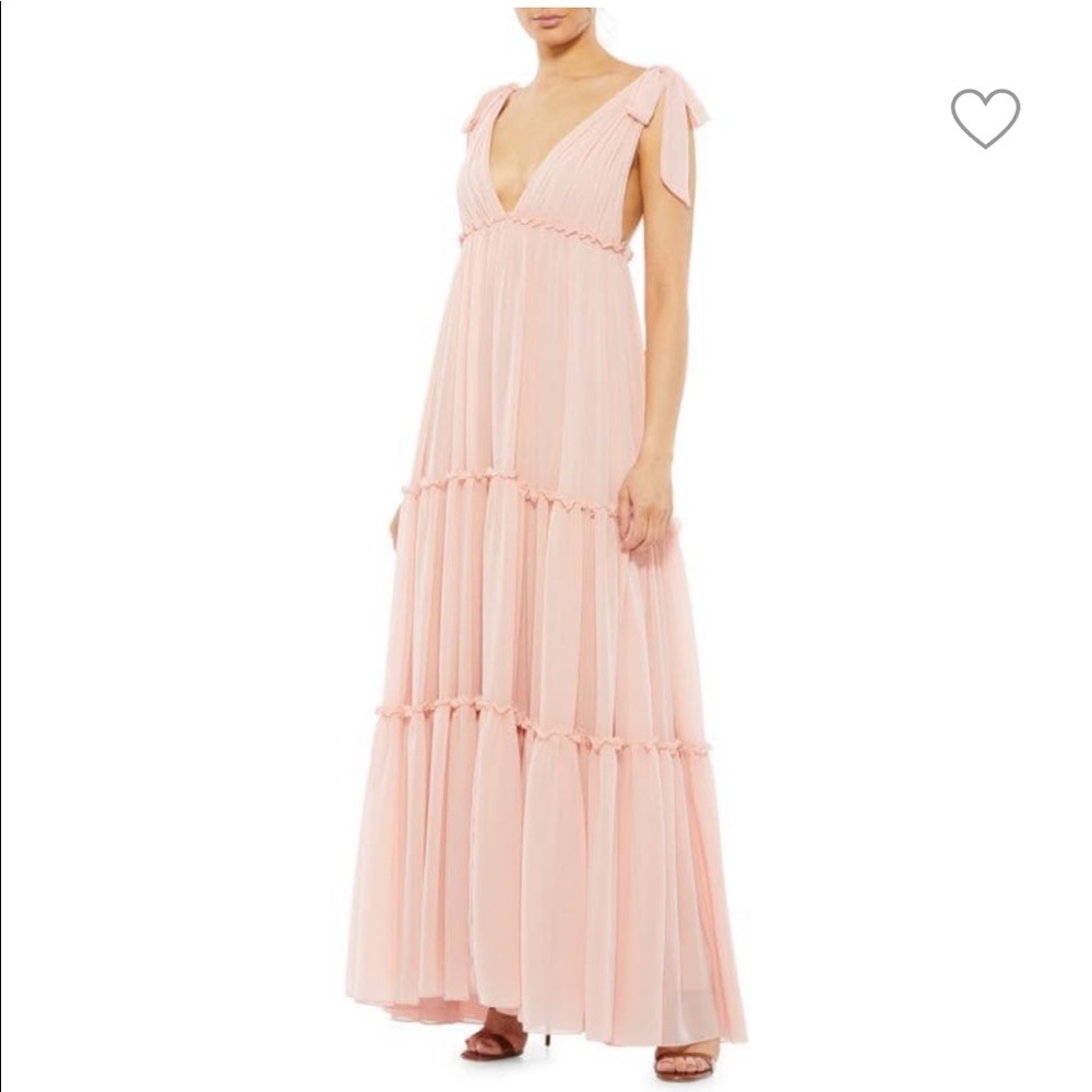 Mac Duggal blush dress